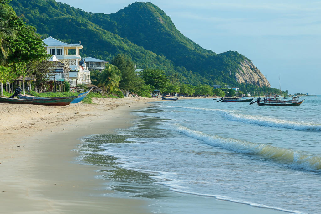 Une plage de Hua Hin
