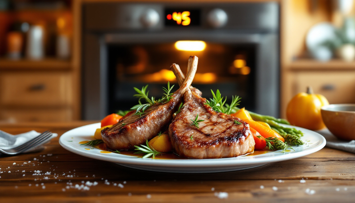 Côtelettes d'Agneau : Les Astuces pour une Cuisson au Four Réussie