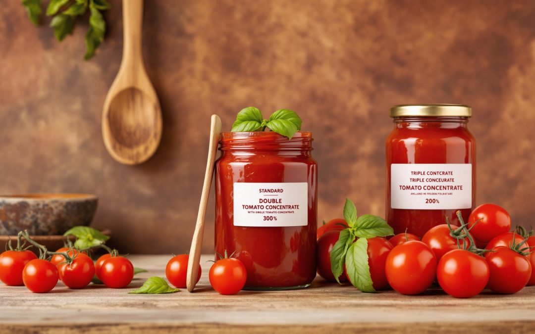 découvrez les différences essentielles entre le concentré de tomate, le concentré double et le concentré triple. apprenez comment ces produits varient en goût, texture et utilisation culinaire pour sublimer vos plats avec la richesse de la tomate.