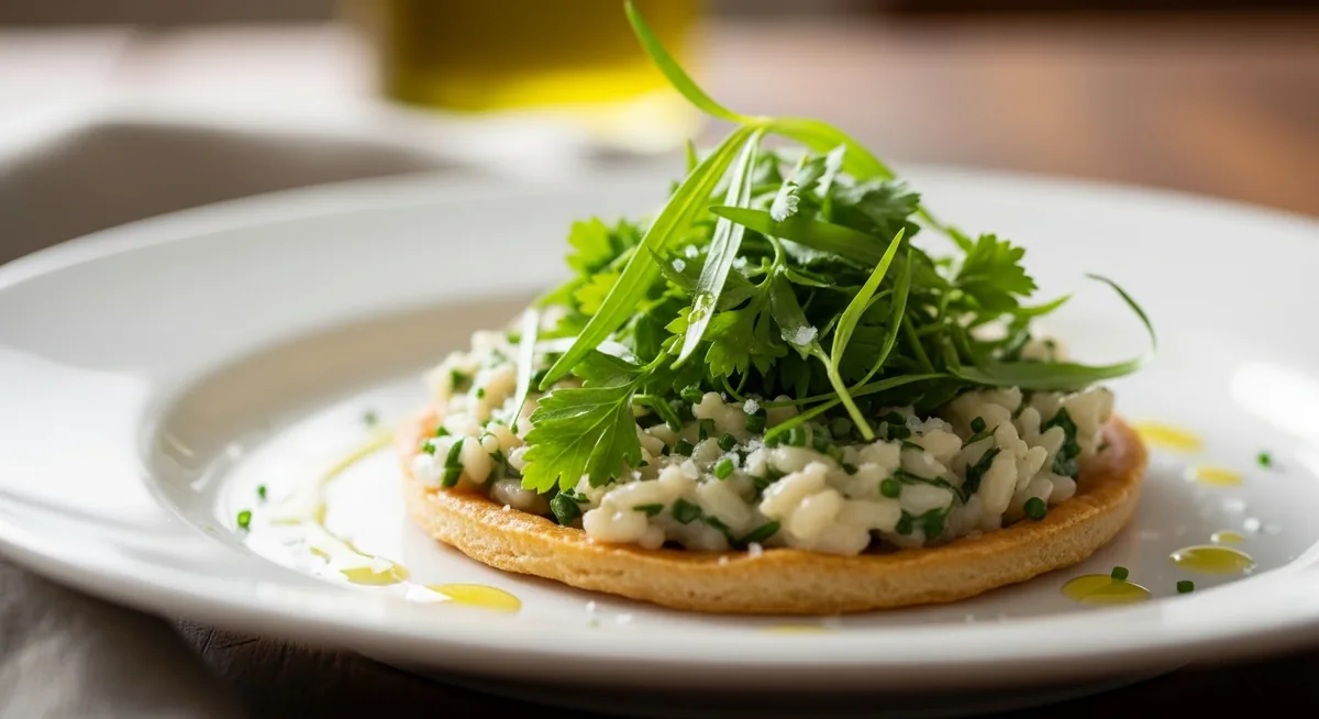 Quatre herbes alternatives à la ciboulette dans des bols