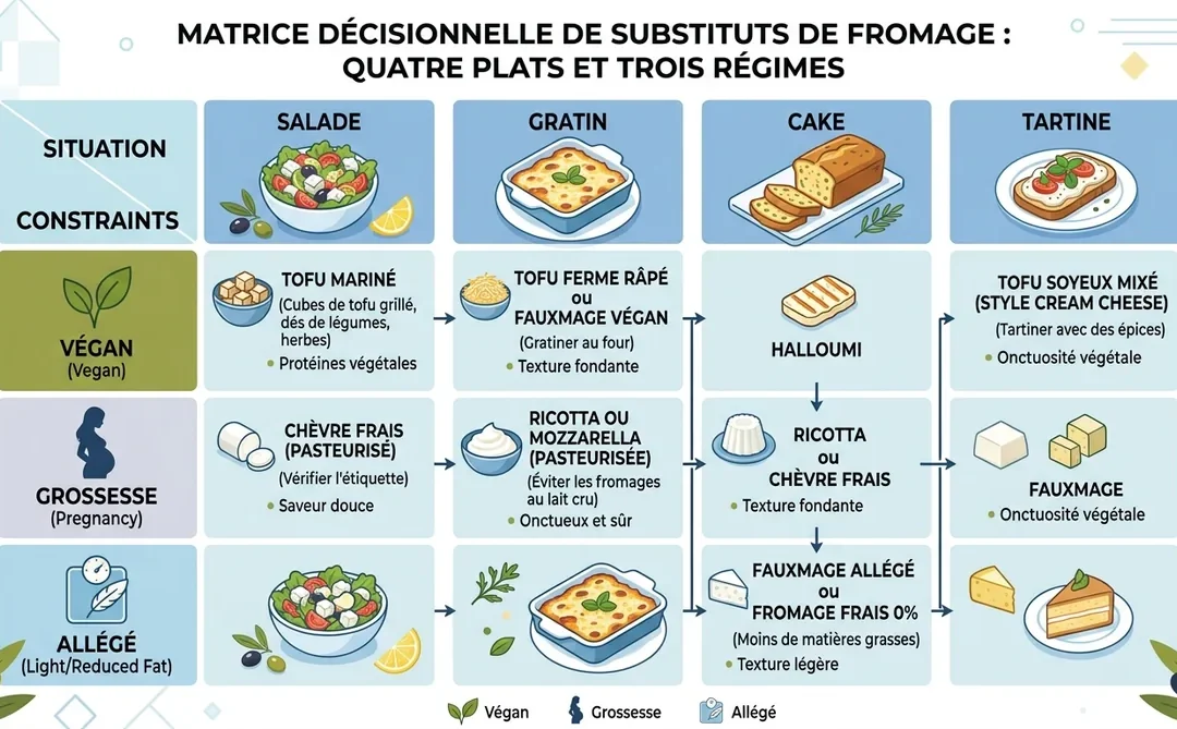 Par quoi remplacer la feta : alternatives testées pour chaque recette