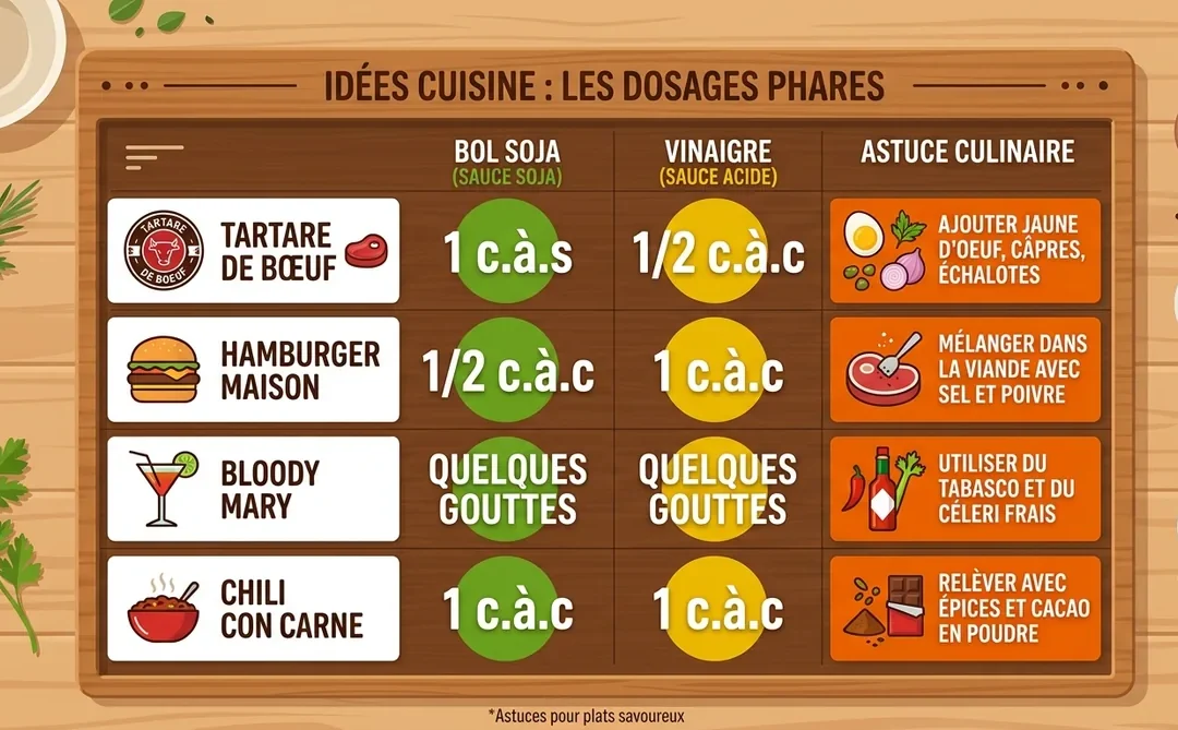 Par quoi remplacer la sauce worcestershire : la recette de secours en 2 minutes