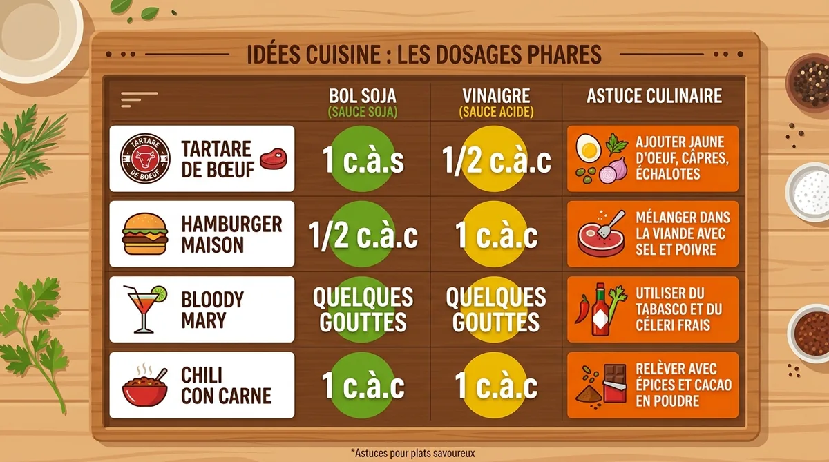 Par quoi remplacer la sauce worcestershire : la recette de secours en 2 minutes