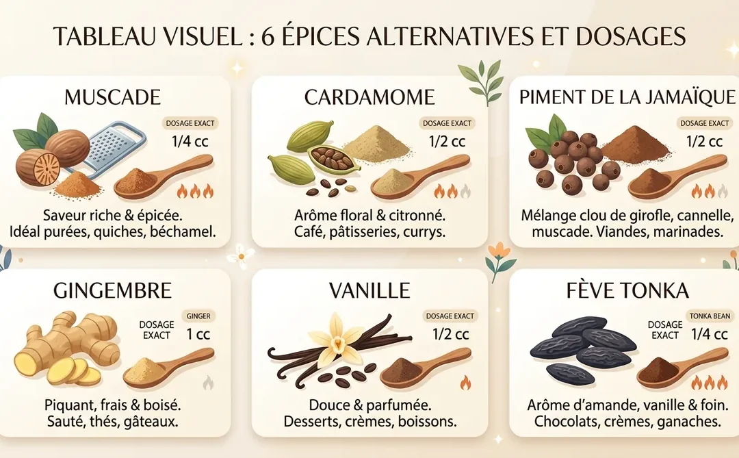 Par quoi remplacer la cannelle : le guide des équivalences exactes pour sauver tes recettes