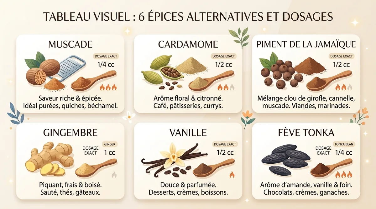 Par quoi remplacer la cannelle : le guide des équivalences exactes pour sauver tes recettes