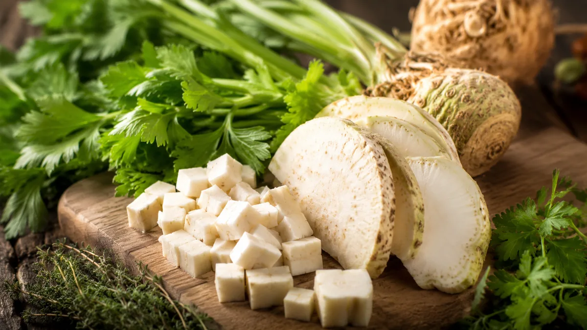 Formes du céleri et fonctions culinaires à remplacer