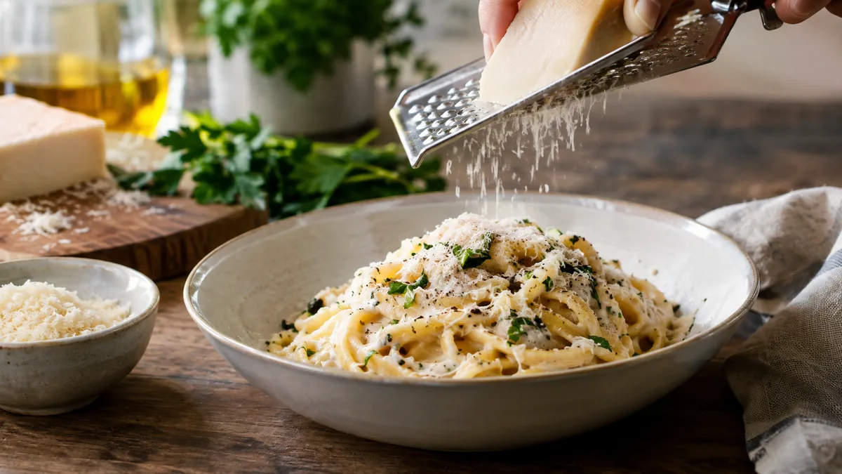 Comparatif visuel des substituts du parmesan