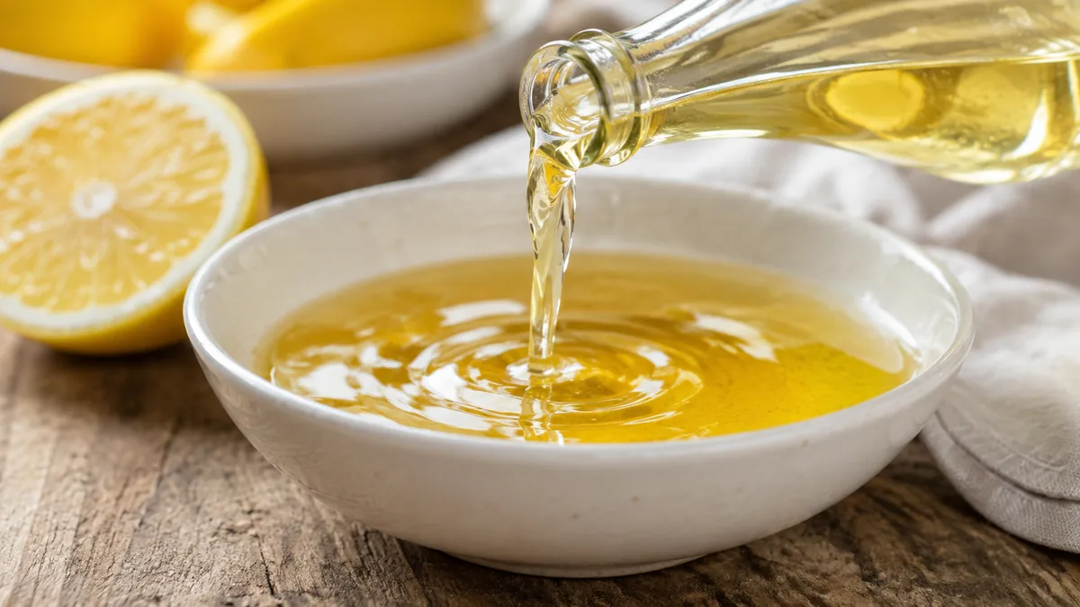Comparatif visuel des substituts au vinaigre de vin blanc