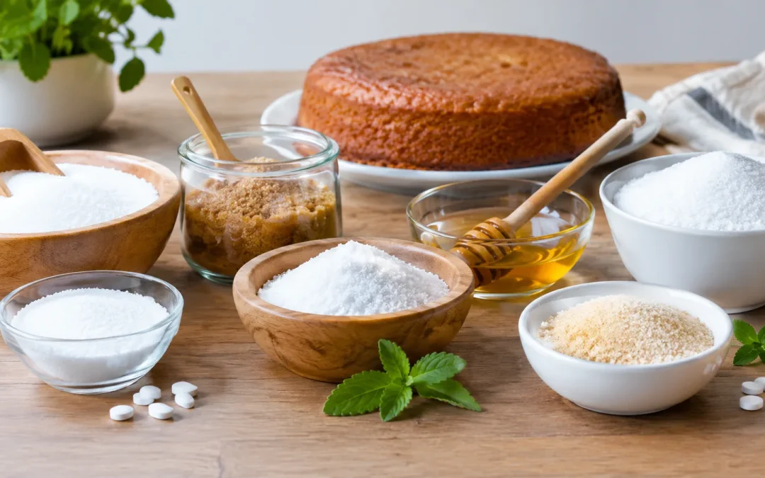 Par quoi remplacer le sucre dans un gâteau pour diabétique : recette